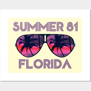 Summer 81 Florida Posters and Art